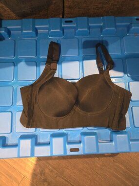 Women’s Front-Smoothing Full Coverage Bra | Size 40/90 | Black